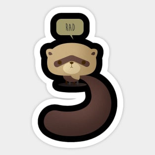 Little Furry Friends - Ferret Sticker